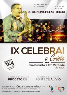 IX Celebrai a Cristo