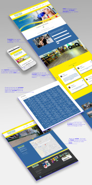 Website desenvolvido para Academia