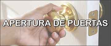 Apertura de puertas de urgencia 24 horas.
