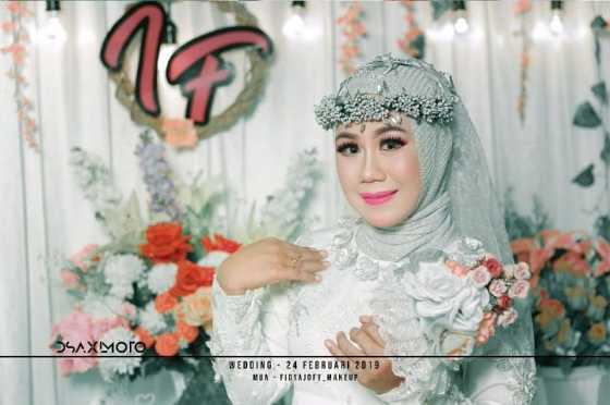 Dekor akad nikah untuk Mbak Fenda @adinata_weddingorganizer