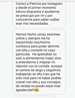 Lo que opinan de mí...