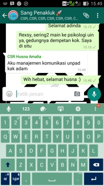 Berhasil diterima di Management komunikasi UNPAD