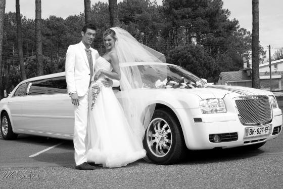 Mariage en Limousine Bentley