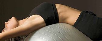 BIG BALL: confort & emphazing stretch and tone