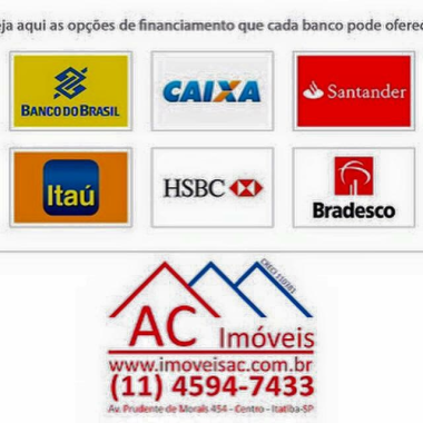 Trabalhamos com todas instituição bancária 