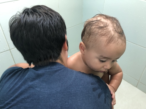 Hora do banho