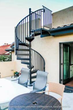 Holcomb Residence - Rooftop Stairs