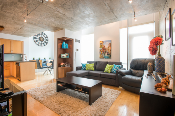 Loft apartment in downtown Toronto