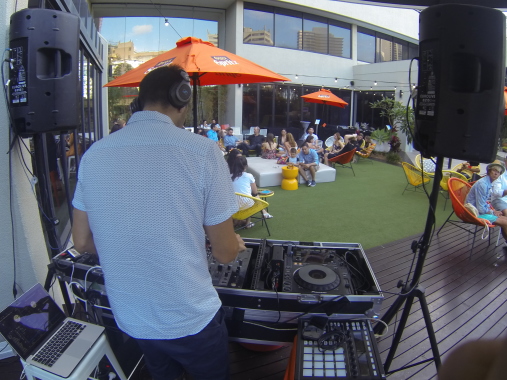 Live DJ from www.creativeco.agency