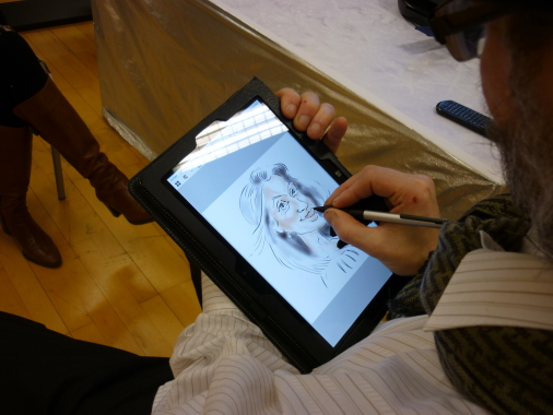 Animation caricature pour entreprise