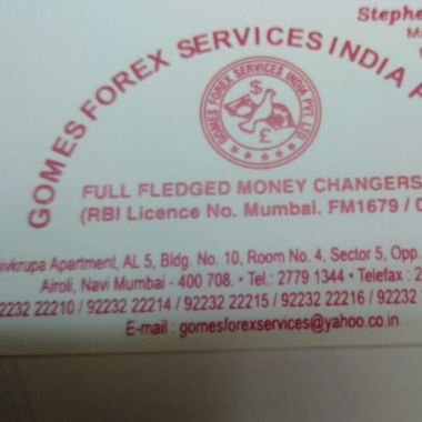 Gomes Forex Services India Pvt Ltd