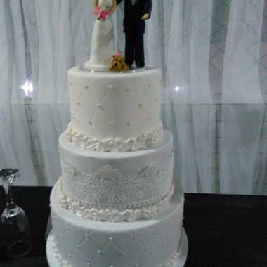 Bolo de noiva