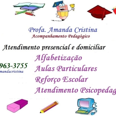 Aulas Particulares, Reforço Escolar, Informática Básica