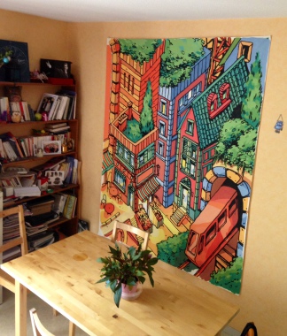 Toile acrylique 2m x 2.50m