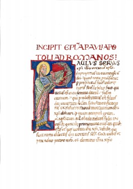 Incipit Epistola Pauli Apostoli ad Romanos