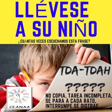 Necesitas Ayuda neuropsicológica ? Búscanos en www.ceanaa.com