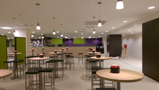Restaurant Inter Administratif de la Cité d'état à Lyon 3.
Rénovation de l'intérieur suite à un incendie.
Travaux de Plâtrerie Peinture.