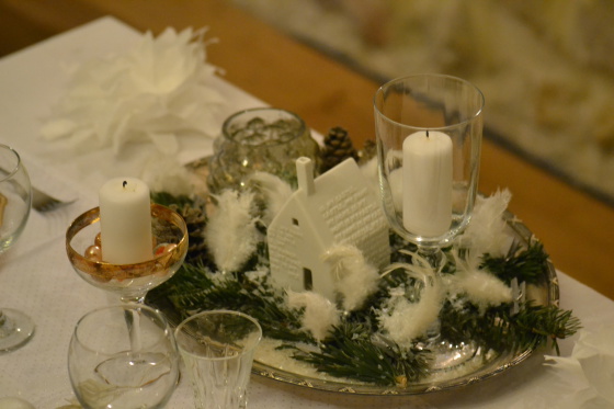 Décoration de table pour les fêtes