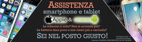 Assistenza smartphone, tablet, iphone!
