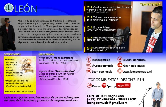 BROCHURE MUSICAL LEÓN