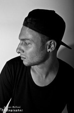 Shooting in studio