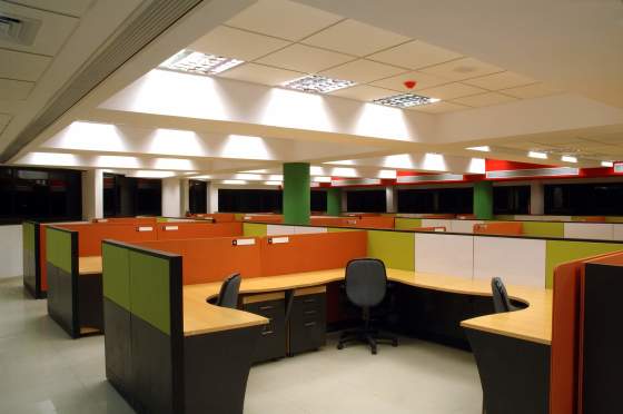 Interior of commercial site