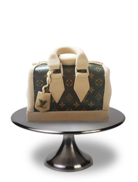 Pastel cartera en fondant