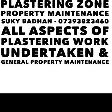 Plastering Zone