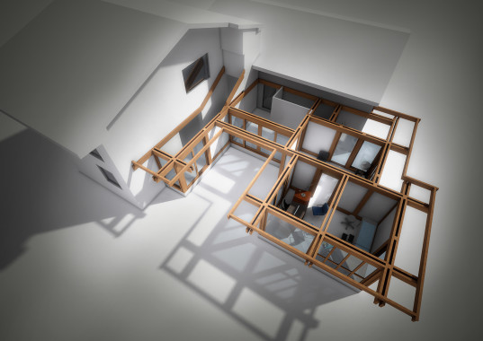 Ampliamento immobiliare - 3d rendering