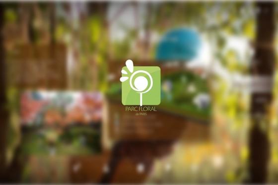 Charte graphique - logo - http://kravity360.com/portfolio-item/parc-floral-de-paris-2/