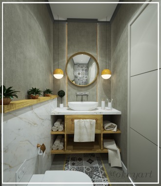 Kamar Mandi Apartement CW