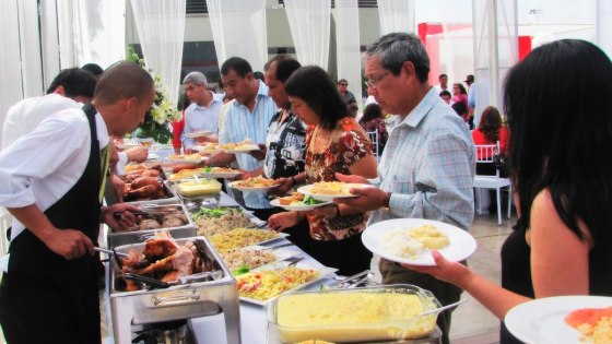 servicio de catering y buffetes