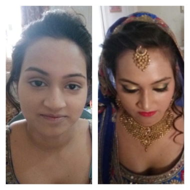 Enggament makeup 