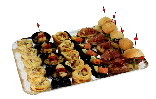 Livraison de plateaux d'amuses bouches complets à découvrir dur notre site