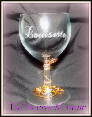 Gravure sur verre