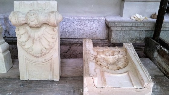 pezzi di restauro della Banca D' italia