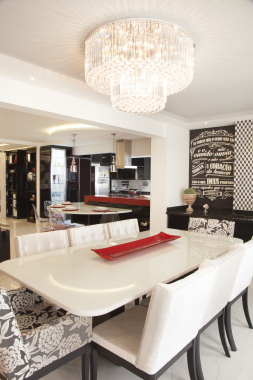 Sala de Jantar integrada.