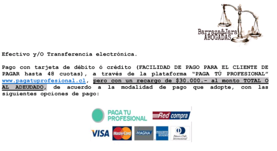 Modalidades de Pago