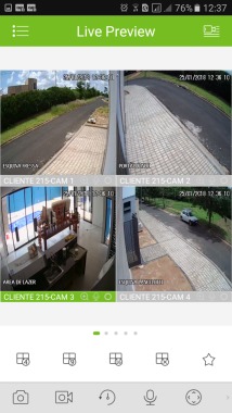 Instalação com técnicas que garantem a melhor qualidade da imagem.