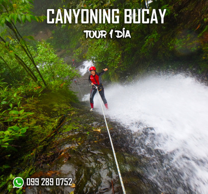 best Canyoning Ecuador in Bucay.