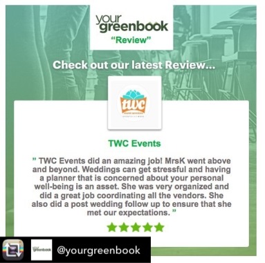 Review from  @mygreenbook