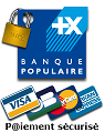 Paiment CB, chèque, Paypal
Partenaire banque populaire