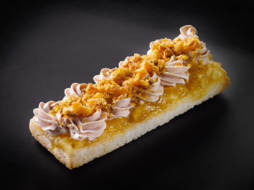 Tramezzini de Foie y manzana. Coctail y bodas informales.