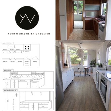 Mid century kitchen renovation 