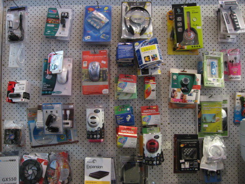 We sale lots of computer accessories and parts.