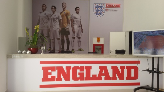Copa do Mundo 2014 - Centro de Mídia Federação Inglesa