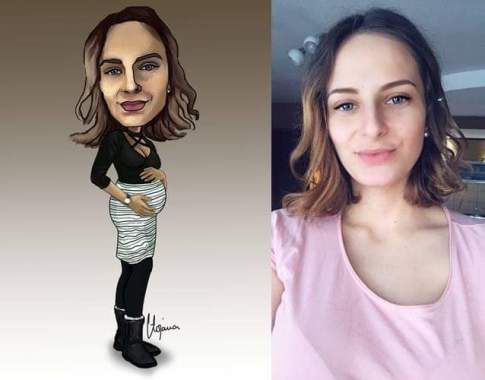 Karikatura prema referanci