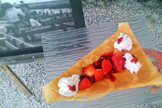 crêpe fruit rouge