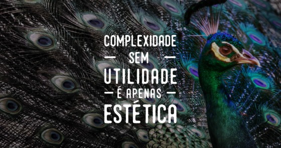 Muita complexidade é estética!