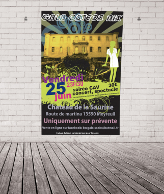 Affiche extérieure